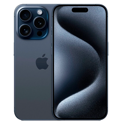 Смартфон Apple iPhone 15 Pro 128GB eSim Blue Titanium 400_400_646351