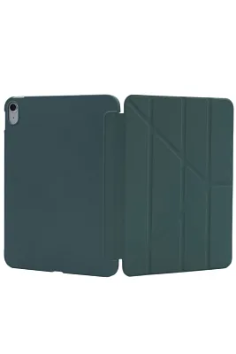 Чехол-книжка для iPad 10 с треугольным загибом Темно-зеленый 400_400_125491