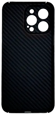 Карбоновый чехол для iPhone 14 Pro с вырезом под камеры 400_400_532262