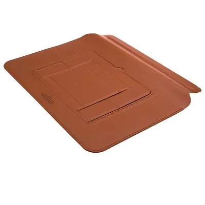 Чехол для MacBook 16.2 WiWU Skin Pro Slim Stand Sleeve с подставкой Brown 400_400_130449