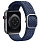 Ремешок Uniq Aspen для Apple Watch 45/44/42 мм - Blue 42_42_644361