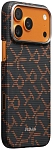 Чехол для iPhone 17 Pro Pitaka Edge Ultra Slim Case PTK Leaping - Orange Black 250_100_800403