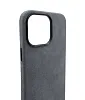 Чехол из алькантары для iPhone 14 Pro Max с MagSafe Серый 100_100_124926