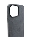Чехол из алькантары для iPhone 14 Pro Max с MagSafe Серый 250_100_124926