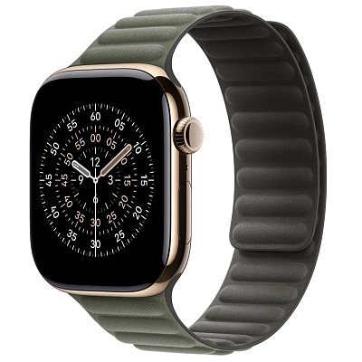 Ремешок Apple Watch 46 мм Magnetic Link Sage Gray - M/L 400_400_694422