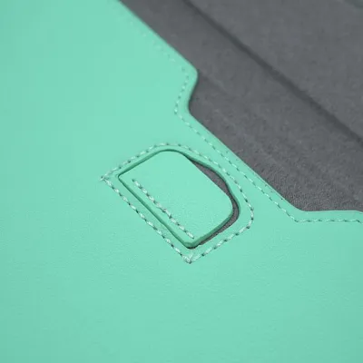 Кожаная сумка-чехол DDC Sleeve with Stand на MacBook 15/16.2 Мятный 400_400_131466