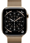 Часы Apple Watch Series 11 46mm Titanium Case Milanese Loop Gold M/L 250_100_526570
