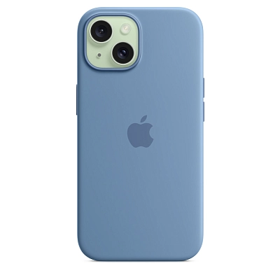 Чехол для iPhone 15 Silicone Case with MagSafe - Winter Blue 400_400_642125