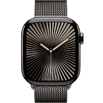 Часы Apple Watch Series 10 42mm Titanium Case Milanese Loop Slate 250_100_639872