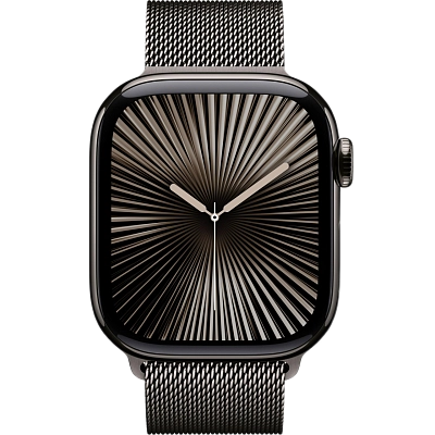 Часы Apple Watch Series 10 46mm Titanium Case Milanese Loop Slate M/L 400_400_639940