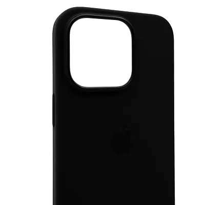 Силиконовый чехол для iPhone 14 Pro Черный 400_400_131814