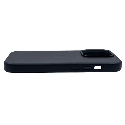 Чехол для iPhone 14 Pro Max кожаный с MagSafe Темно-синий 400_400_124193