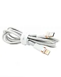 Кабель Usams USB-C/Lightning 1.2м (белый) 250_100_119461
