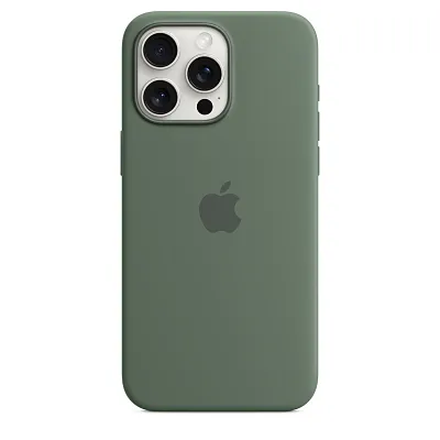 Чехол для iPhone 15 Pro Silicone Case with MagSafe - Cypress 400_400_124726