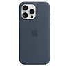 Чехол для iPhone 15 Pro Max Silicone Case with MagSafe - Storm Blue 100_100_642086