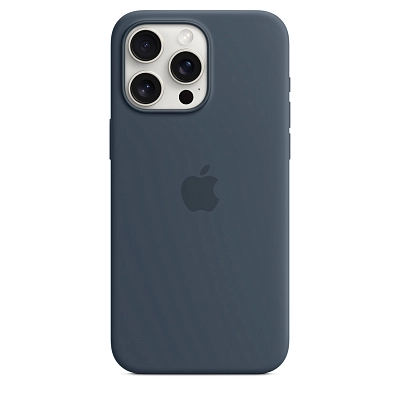Чехол для iPhone 15 Pro Max Silicone Case with MagSafe - Storm Blue 400_400_642086
