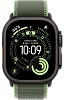 Часы Apple Watch Ultra 3 49mm Titanium Case Black / Trail Loop Green/Neon S/M 100_100_519472