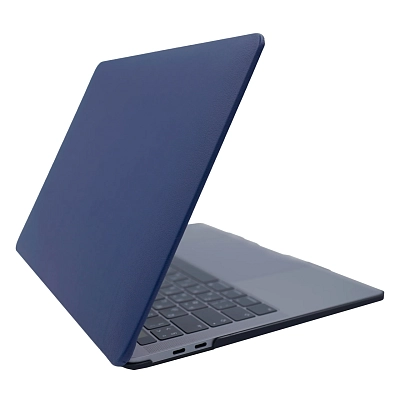 Кожаный чехол DDC PU Skin на MacBook Pro 16.2 Синий 400_400_128731