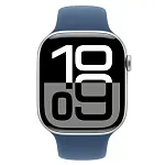 Часы Apple Watch Series 10 42mm Silver Aluminium Case GPS Sport Band Denim M/L 250_100_167055