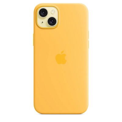Чехол Apple iPhone 15 Silicone Case with MagSafe - Sunshine 400_400_641792