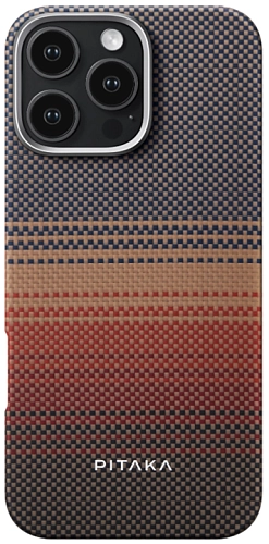 Чехол для iPhone 16 Pro Pitaka Tactile Woven Case - Sunset 250_100_770117