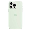 Чехол для iPhone 15 Pro Silicone Case with MagSafe - Soft Mint 100_100_534337
