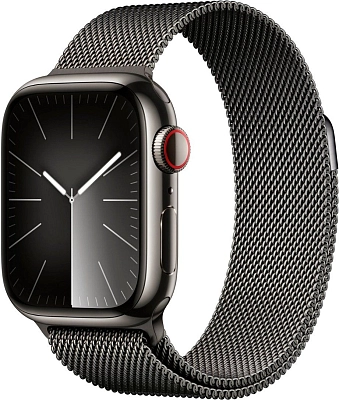 Часы Apple Watch Series 9 45mm Stainless Steel Case Milanese Loop Graphite 400_400_640359