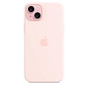 Чехол Apple iPhone 15 Silicone Case with MagSafe - Light Pink 100_100_641761