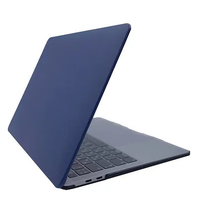 Кожаный чехол DDC PU Skin на MacBook Pro 16.2 Синий 400_400_131440