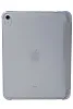 Прозрачный чехол-книжка для iPad 10 с тройным загибом Серый 100_100_121605