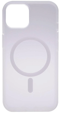 Чехол для iPhone 14 матовый с MagSafe Прозрачный 400_400_534218