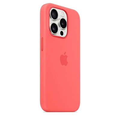 Чехол Apple iPhone 15 Pro Silicone Case with MagSafe - Guava 400_400_641727