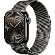 Часы Apple Watch Series 10 46mm Titanium Case Milanese Loop Slate S/M 500_191_328445