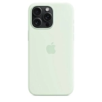 Чехол для iPhone 15 Pro Silicone Case with MagSafe - Soft Mint 250_100_534339