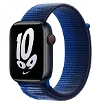 Ремешок Apple Watch 41 мм Nike Sport Loop Game Royal/Midnight Navy 250_100_117472