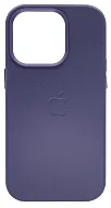 Чехол для iPhone 14 Pro Max кожаный с MagSafe Фиолетовый 500_191_761845