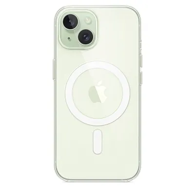Чехол для iPhone 15 Clear Case with MagSafe 400_400_138474