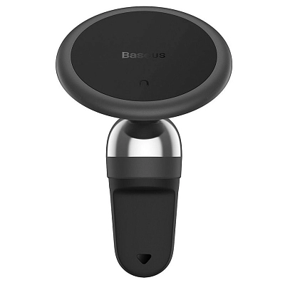 Автомобильный держатель смартфона Baseus Magnetic C01 Black 400_400_129873