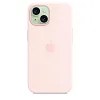 Чехол для iPhone 15 Silicone Case with MagSafe - Light Pink 100_100_124781