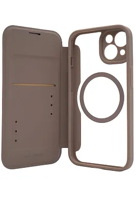 Чехол-книжка DD Skin X Pro с MagSafe для iPhone 14 Plus Бежевый 400_400_125284