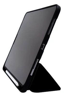 Чехол-книжка для iPad Pro 11 3 загиба силиконовый с рамкой Черный 400_400_125786