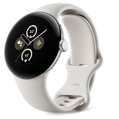 Часы Google Pixel Watch 2 Polished Silver Case/Porcelain 400_400_140675