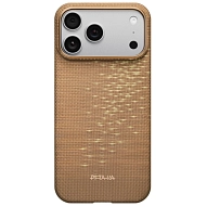 Чехол для iPhone 17 Pro Max Pitaka Classic PitaTap Ultra Slim Case - Golden Glint 500_191_604624