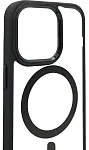 Чехол прозрачный с цветным бортиком MagSafe iPhone 14 Pro Черный 250_100_535044
