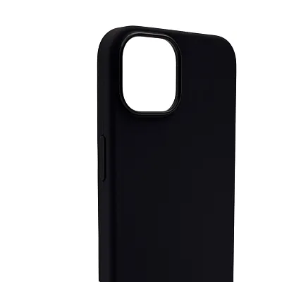 Силиконовый чехол для iPhone 14 с MagSafe Черный 400_400_122318