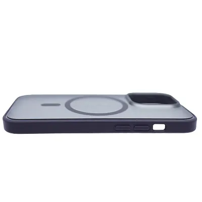 Чехол для iPhone 14 Pro Max матовый с MagSafe Фиолетовый 400_400_132101