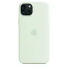 Чехол Apple iPhone 15 Plus Silicone Case with MagSafe -  Soft Mint 100_100_532813