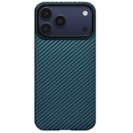 Чехол для iPhone 17 Pro Max Pitaka Classic PitaTap Ultra-Slim Case - Black/Blue 500_191_551909