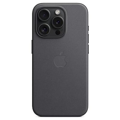 Чехол Apple iPhone 15 Pro FineWoven Case with MagSafe - Black 400_400_641550