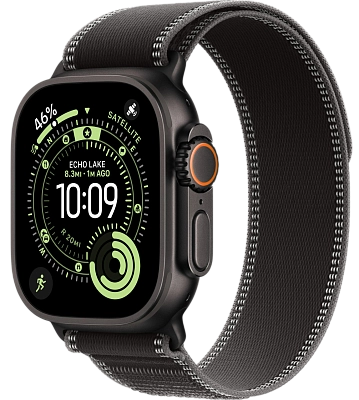Часы Apple Watch Ultra 3 49mm Titanium Case Black / Trail Loop Black/Charcoal M/L 400_400_551039